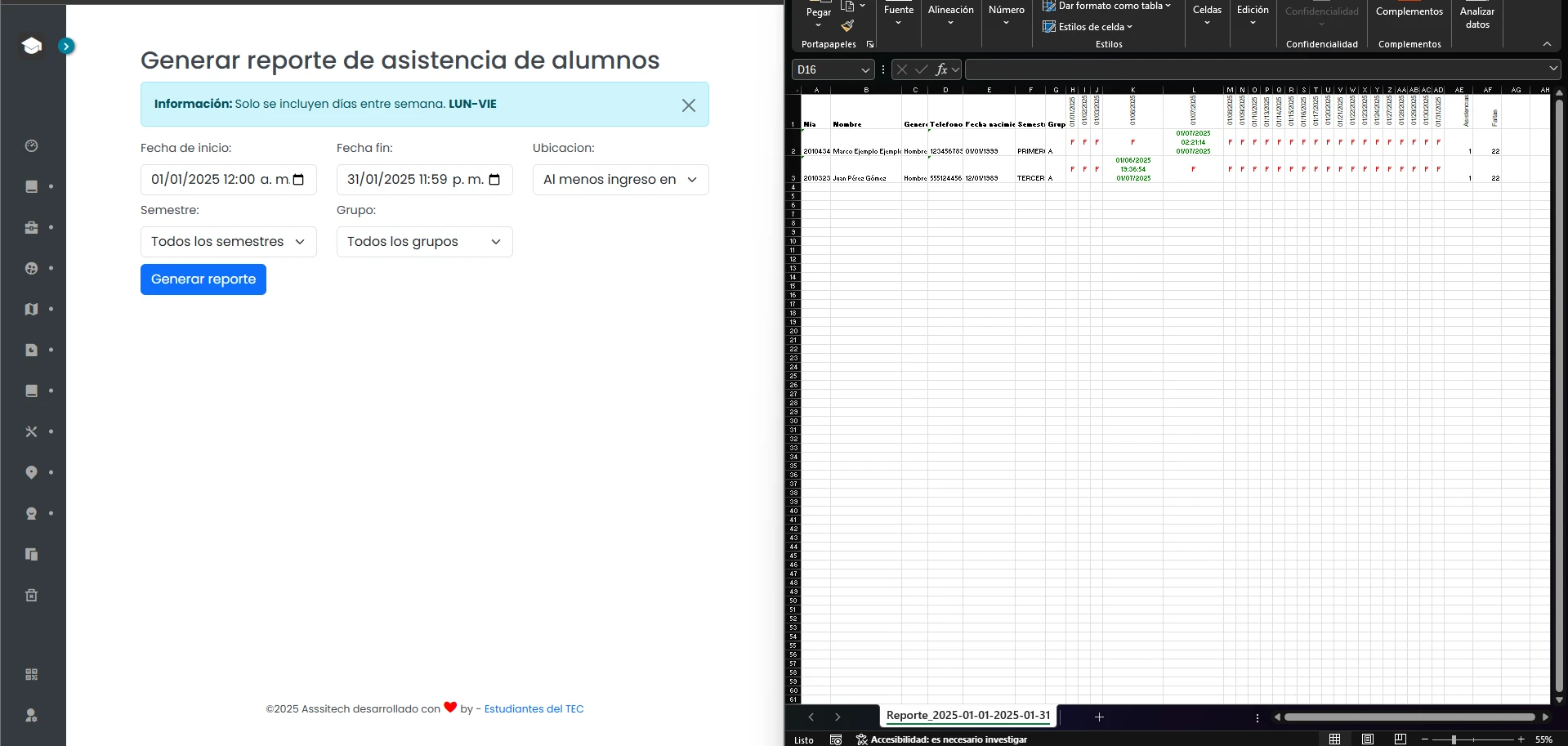 Sistema de Control Escolar